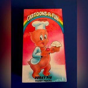 Porky Pig Cartoons R Fun 1989 VHS Tape